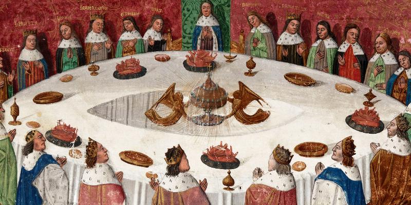 Jésus-Christ au cœur de l’art et de la littérature médiévale française, représenté dans un manuscrit enluminé avec une Vierge à l’Enfant.